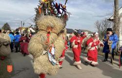 Carnival event in Markovci. Photo: B. Verbič, 2024