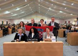 Delegacija Republike Hrvaške. Foto: T. Roženbergar, 2025