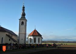 Štefanovo v Srednji vasi pri Šenčurju. Foto: A. Jerin, 2023