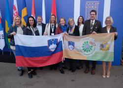 Slovenska delegacija v Rabatu, Maroko. Foto: SEM, 2022