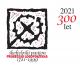 Logotip 300 let Škofjeloškega pasijona.