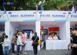 Slovenian stand at the event. Photo: EEAS, 2024