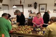 Fruit drying. Photo: M. Starič, 2019