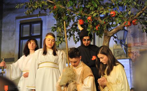 Performance of the Škofja Loka Passion Play. 