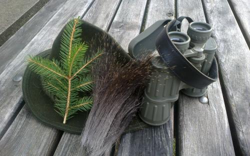 Particularities of the hunting fitting. 