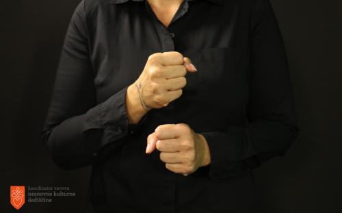 Slovene sign language. 
