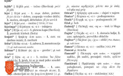 Bovec local dialect 