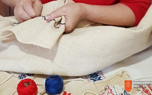 Counted thread embroidery 