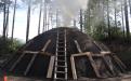 Charcoal making. 