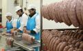 Traditional production of the Carniolan sausages. 