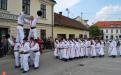 The Kolaši on Easter Monday in Metlika while performing Easter dances and games. 