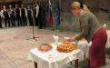 Cutting poprtnik in the National Assembly. 