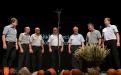 Four voice singing. 