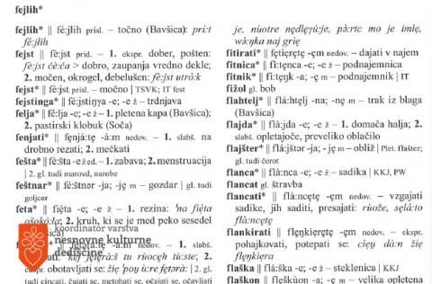 Bovec local dialect dictionary, Barbara Ivančič Kutin, 2007