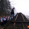 Informal group of charcoal makers in the area od Dol near Litija (representative Miroslav Brinovec). Photo: M. Hauptman, 2008