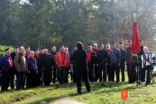 Singing of partisan songs. Photo: M. Koželj, 2018