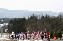<i>Škoromatija</i>, a Shrovetide custom. Photo: M. Špiček, 2010