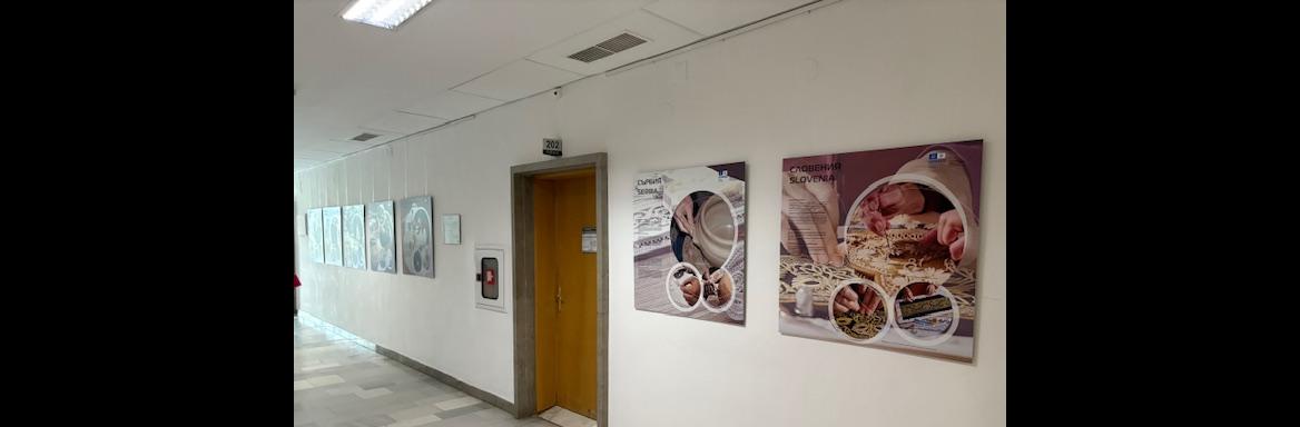 The exhibition The living crafts in SE Europe. Photo: T. Roženbergar, 2025