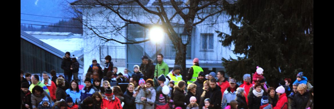 Praznovanje gregorjevega v Kropi. Foto: Anja Jerin, 2013. 