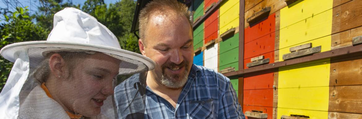 Čebelarstvo. Foto: B. Verbič, 2020