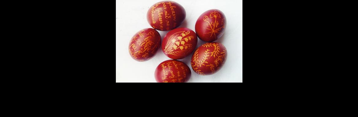 Pisanje pirhov ob prazniku šempav(Foto Matjaž Krivec, 2010)