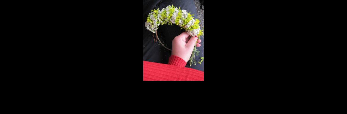 Spletanje venčkov sv. Ivana(Foto Iztok Ilich, 2011)