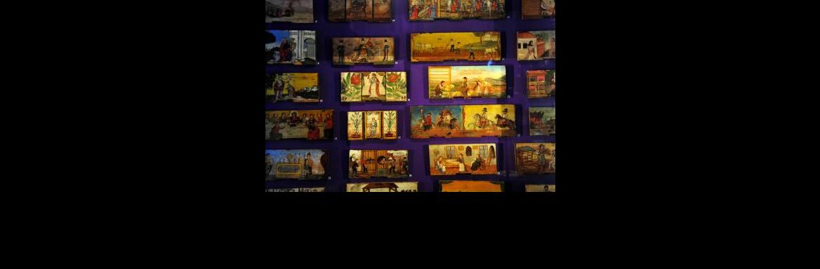 Poslikavanje panjskih končnic(Foto Anja Jerin, 2010)