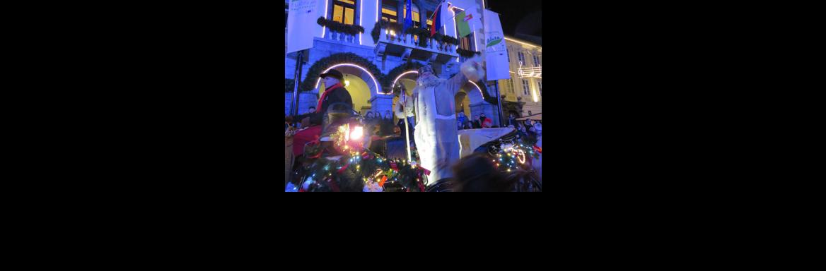 Obisk dedka Mraza(Foto Nena Židov, 2018)