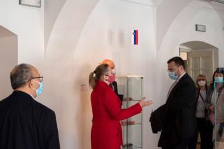 Odprtje razstave Uskrs u EU. Foto: Mestni muzej Bjelovar, 2021