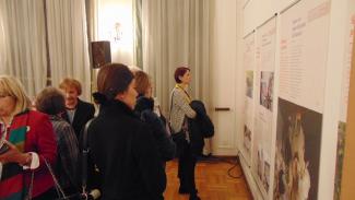 Odprtje razstave. Foto: Društvo Slovencev Triglav Banjaluka, 2019