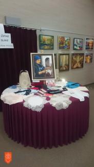 Razstava v Kulturnem domu Železniki. Foto: B. Jerin, 2017. 