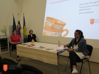 Predstavnica Koordinatorja A. Jerin. Foto: N. Židov, 2018 