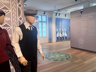 Utrinek z razstave. Foto: A. Jerin, 2024