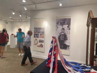 Utrinek z razstave. Foto: G. Nosan (Slovenski muzej in arhivi), 2024