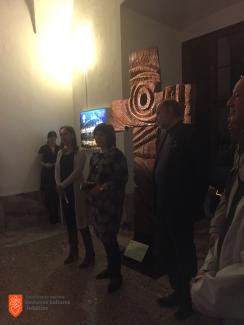 Nagovor mag. Ksenije Kovačec Naglič. Foto: A. Jerin, 2017. 