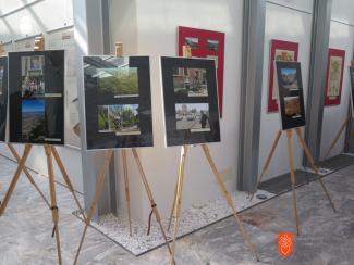 Razstava z zasedanja Unescovega Medvladnega odbora. Foto: A. Jerin, 2017. 