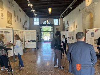 Odprtje razstave. Foto: A. Jerin, 2024