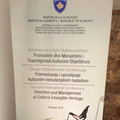 Plakat konference. Foto: T. Roženbergar, 2016. 