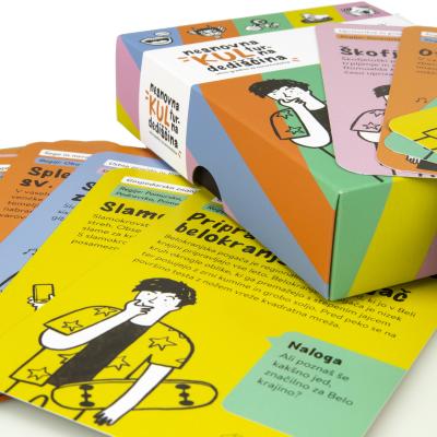 Učne kartice. Foto: B. Verbič, 2022 